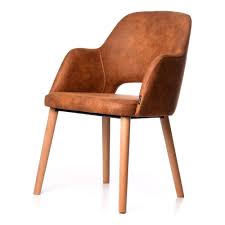 NEO-300408E Cafe Coffee Shop Curved Back Chair